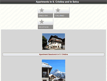 Tablet Screenshot of apartmentsbellaria.com